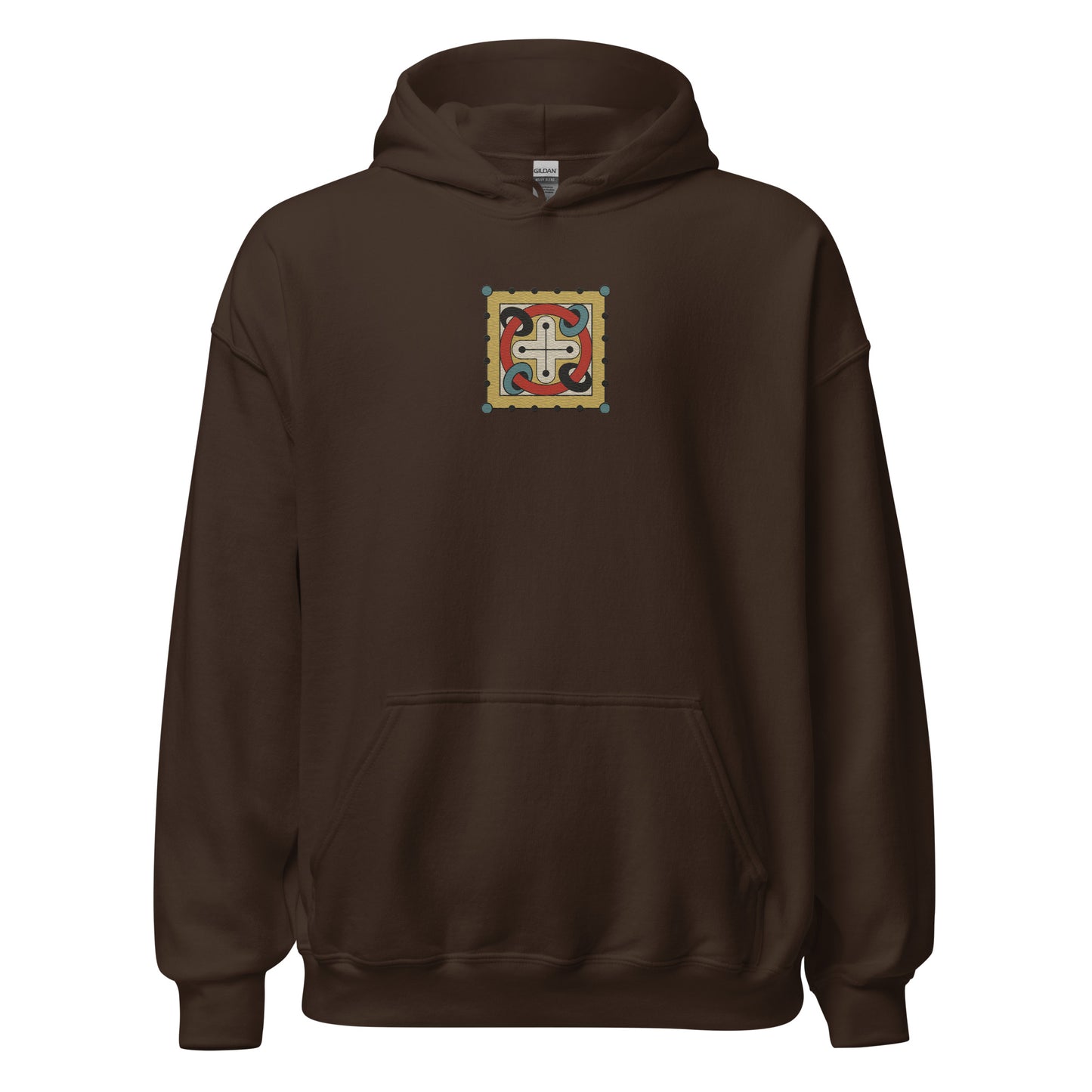 Embroidered MS 158, f. 3v. Hoodie