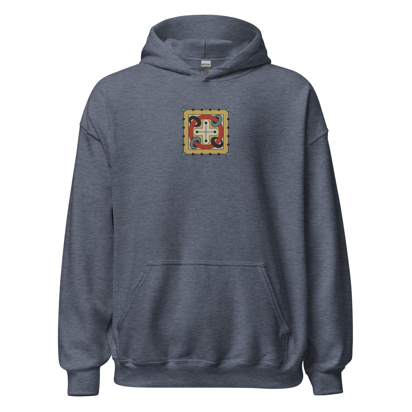 Embroidered MS 158, f. 3v. Hoodie