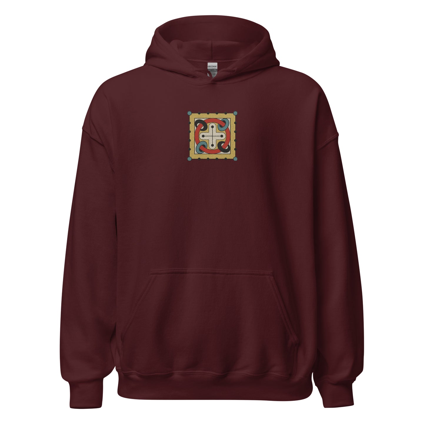 Embroidered MS 158, f. 3v. Hoodie