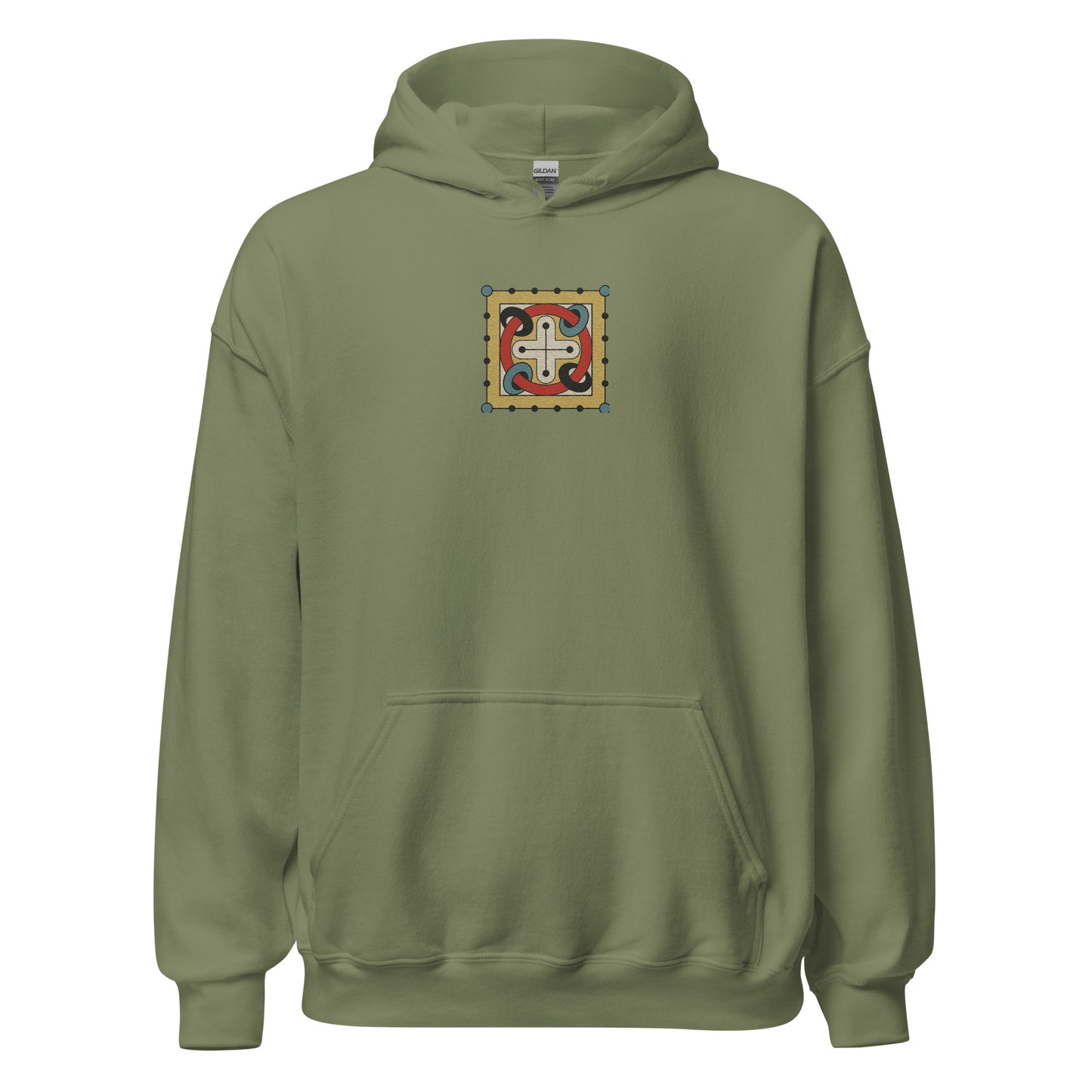 Embroidered MS 158, f. 3v. Hoodie