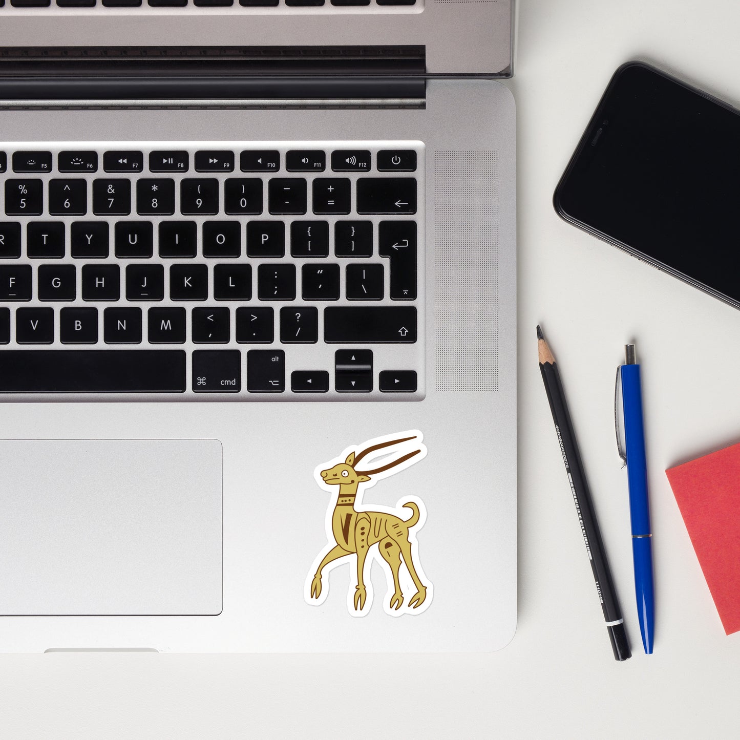 Pierpont Morgan M.610 fol. IV Gazelle Sticker