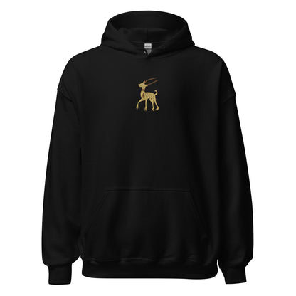 Embroidered Pierpont Morgan M.610 fol. IV Gazelle Hoodie