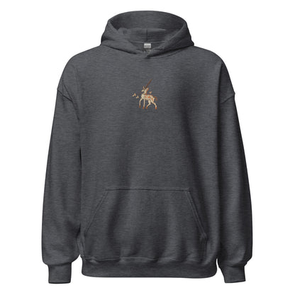 Embroidered Pierpont Morgan M.581 fol. 10r Unicorn Hoodie