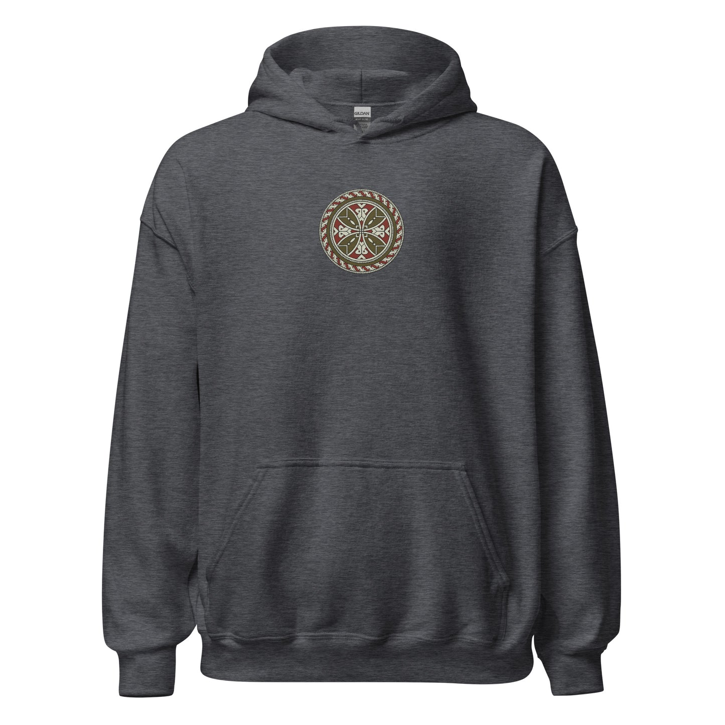 Embroidered BnF Copte 35 Cross Hoodie