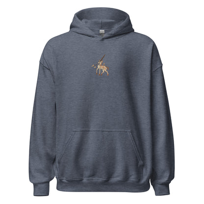Embroidered Pierpont Morgan M.581 fol. 10r Unicorn Hoodie
